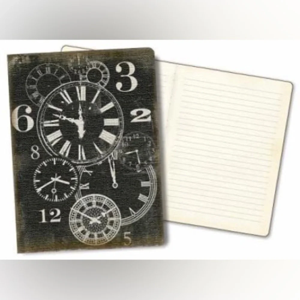 Steampunk Clock Notebook